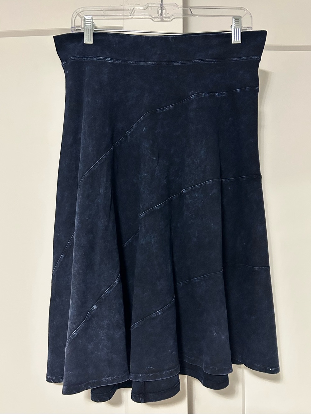 Hard Tail Paneled flowy A-Line Skirt